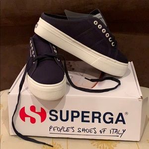 Platform Slip On Sneakers - Superga